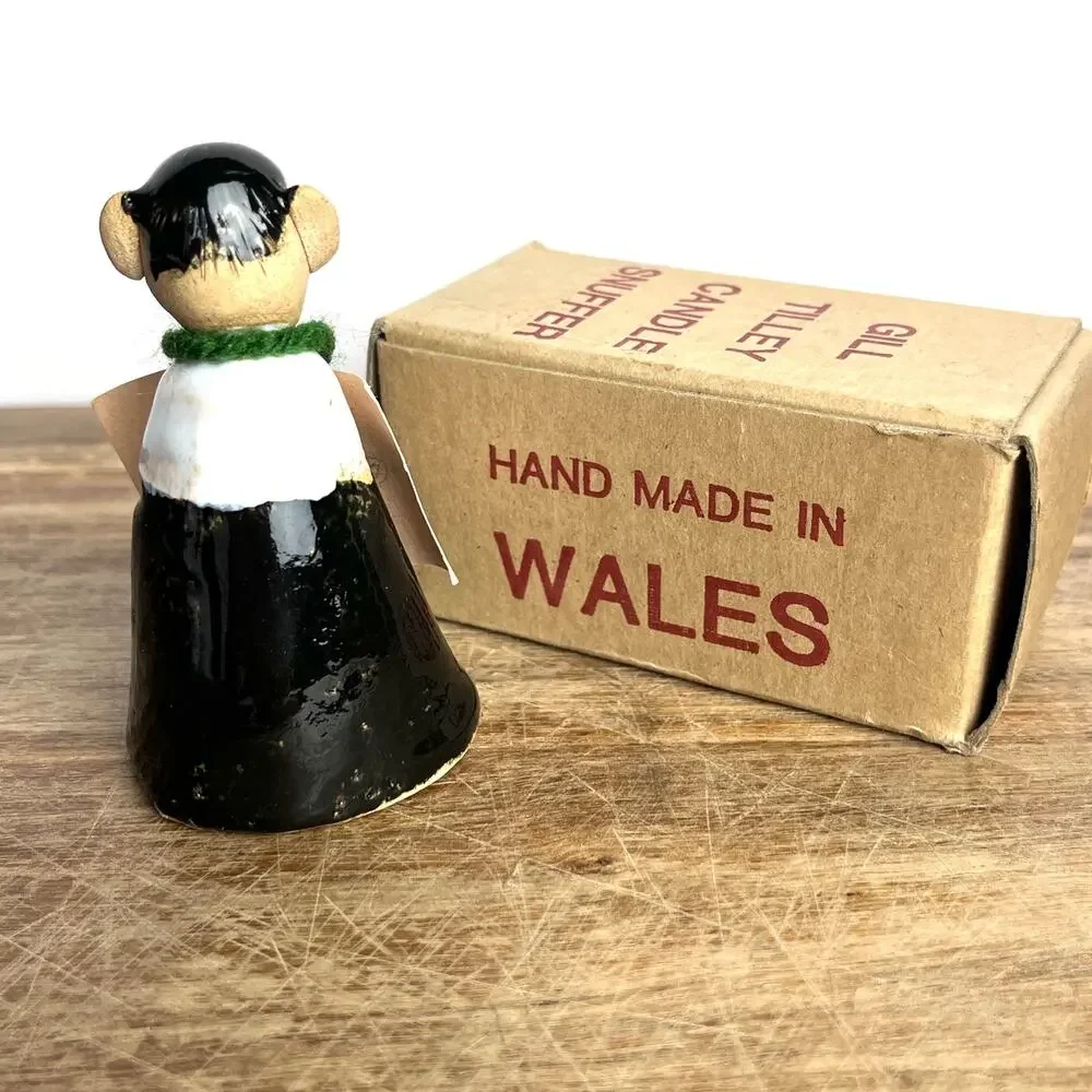 Vintage Handmade Gill Tilley Candle Snuffer Judge Barrister Lawyer Original Box